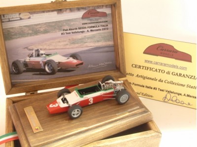 Fiat Abarth Formula Italia SE025  #3 Test Vallelunga 1972 A. Merzario - Special Built 1:43
